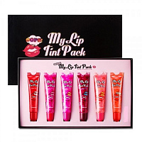 Тинт для губ Berrisom Oops! My Lip Tint Pack 6 оттенков оптом в Пермь 