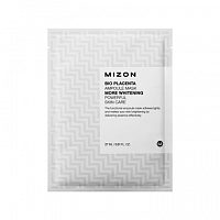 Маска осветляющая с экстрактом плаценты Mizon Bio Placenta Ampoule Mask 27ml