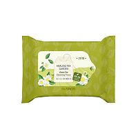 Салфетки очищающие с экскрактом зеленого чая The Saem Healing Tea Garden Green Tea Cleansing Tissue оптом в Пермь 